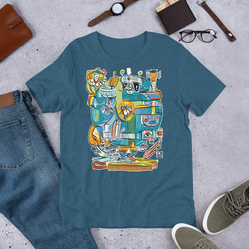 Disco Biscuits Filmore – Lebo Short-Sleeve Unisex T-Shirt